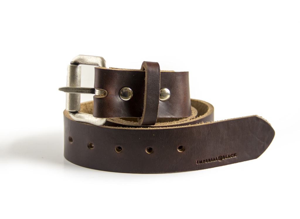 Horween leather belt
